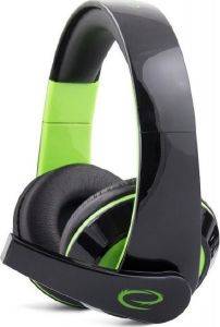 ESPERANZA EGH300G STEREO HEADPHONES WITH MICROPHONE FOR GAMERS CONDOR GREEN