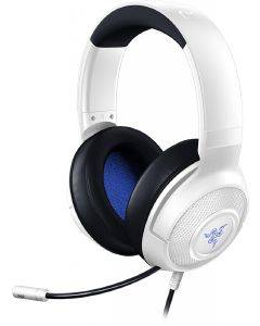 RAZER KRAKEN X WHITE - PC/PS4/PS5/XBOX WIRED AUDIO JACK GAMING HEADSET