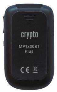 CRYPTO MP1800BT PLUS MP4 PLAYER 16GB BLACK