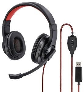 HAMA-139927 HS-USB400 PC OFFICE HEADSET STEREO BLACK