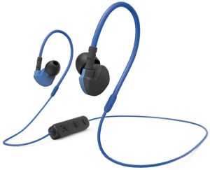 HAMA 177078 RUN BT CLIP-ON SPORTS EARPHONES, BLACK/BLUE HAMA 177078 RUN BT CLIP-ON SPORTS EARPHONES, BLACK/BLUE