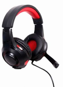 GEMBIRD GEMBIRD GHS-U-5.1-01 HEADSET BLACK / RED