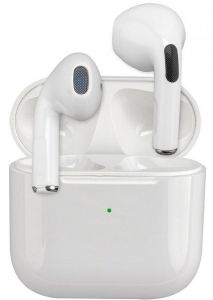 4SMARTS TRUE WIRELESS HD BLUETOOTH STEREO HEADSET SKYPODS PRO QI CHARGING WHITE