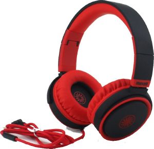 HEADPHONES WITH MICROPHONE MAXELL B52 BLACK AND RED