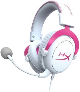 HYPERX HHSC12-AC-PK/G CLOUD II GAMING HEADSET WHITE-PINK HYPERX HHSC12-AC-PK/G CLOUD II GAMING HEADSET WHITE-PINK