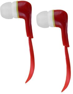 ESPERANZA EH146R STEREO EARPHONES LOLLIPOP RED