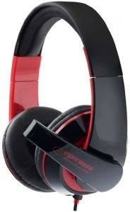 ESPERANZA EGH300R STEREO HEADPHONES WITH MICROPHONE FOR GAMERS CONDOR RED