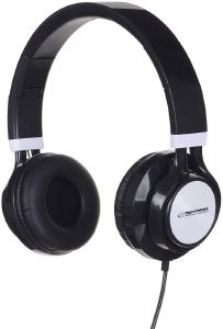 ESPERANZA EH159K STEREO AUDIO HEADPHONES FREESTYLE BLACK ESPERANZA EH159K STEREO AUDIO HEADPHONES FREESTYLE BLACK