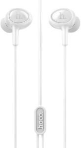 HOCO EARPHONES UNIVERSAL WITH MIC M3 WHITE HOCO EARPHONES UNIVERSAL WITH MIC M3 WHITE