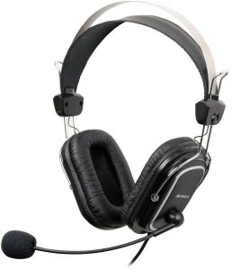 HEADPHONES A4TECH HS-50, BLACK HEADPHONES A4TECH HS-50, BLACK
