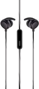 SETTY WIRED EARPHONES SPORT BLACK