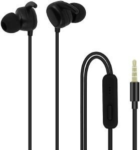 SETTY WIRED EARPHONES SPORT BLACK