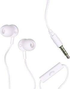 MAXELL EB-875 COLOR BUDS EARPHONES WITH MICROPHONE IN-EAR WHITE