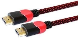 SAVIO SAVIO GCL-01 HDMI CABLE V2.0 GAMING PC 1,8 M RED