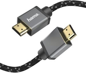 HAMA 205239 ULTRA HIGH SPEED HDMI CABLE, PLUG - PLUG, 8K, METAL, ETHERNET, 2.0 M