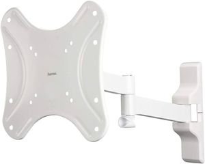 HAMA 108741 ULTRASLIM FULLMOTION TV WALL BRACKET 19' - 48' WHITE