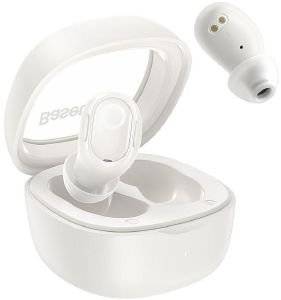 BASEUS BOWIE WM02 TWS TRUE WIRELESS HEADSET BLUETOOTH WHITE