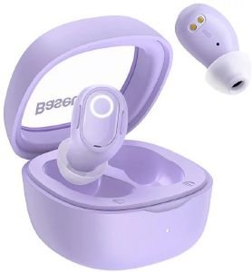 BASEUS BOWIE WM02 TWS TRUE WIRELESS HEADSET VIOLET BASEUS BOWIE WM02 TWS TRUE WIRELESS HEADSET VIOLET