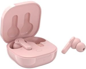 QCY T13 TWS PINK DUAL DRIVER 4-MIC NOISE CANCEL. TRUE WIRELESS EARBUDS - QUICK CHARGE 380MAH QCY T13 TWS PINK DUAL DRIVER 4-MIC NOISE CANCEL. TRUE WIRELESS EARBUDS - QUICK CHARGE 380MAH