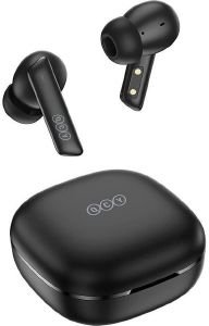 QCY HT05 MELOBUDS ANC TWS BLACK DUAL DRIVER 6-MIC NOISE CANCEL. TRUE WIRELESS EARBUDS 10MM DRIVERS QCY HT05 MELOBUDS ANC TWS BLACK DUAL DRIVER 6-MIC NOISE CANCEL. TRUE WIRELESS EARBUDS 10MM DRIVERS