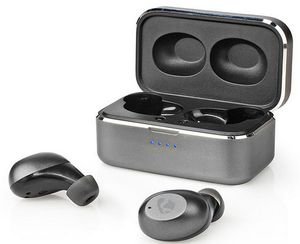 NEDIS HPBT5056GY FULLY WIRELESS EARPHONES BLUETOOTH TOUCH CONTROL CHARGING CASE BUILT-IN MICROPHONE NEDIS HPBT5056GY FULLY WIRELESS EARPHONES BLUETOOTH TOUCH CONTROL CHARGING CASE BUILT-IN MICROPHONE