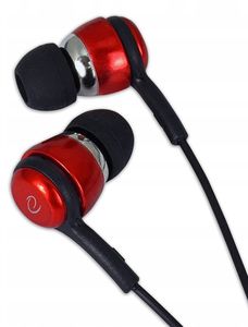 ESPERANZA EH192 EARPHONES WITH MICROPHONE EH192 BLACK AND RED