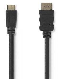 NEDIS CVGP34500BK30 HIGH SPEED HDMI CABLE WITH ETHERNET, HDMI - HDMI MINI 3M BLACK