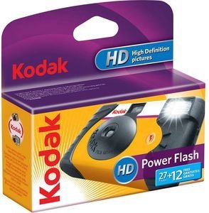 KODAK POWER FLASH SINGLE USE CAMERA 27+12 EXPOSURES KODAK POWER FLASH SINGLE USE CAMERA 27+12 EXPOSURES