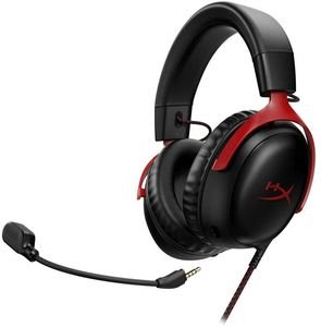 HYPERX 727A9AA CLOUD III OVER EAR GAMING HEADSET BLACK-RED HYPERX 727A9AA CLOUD III OVER EAR GAMING HEADSET BLACK-RED