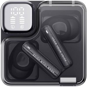 QCY MELOBUDS NEO BLACK TWS BT EARBUDS WITH LED DISPLAY