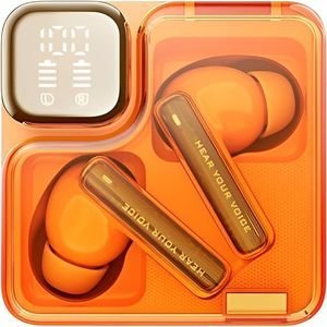 QCY MELOBUDS NEO ORANGE TWS BT EARBUDS WITH LED DISPLAY QCY MELOBUDS NEO ORANGE TWS BT EARBUDS WITH LED DISPLAY