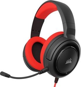 CORSAIR HS35 V2 MULTIPLATFORM GAMING HEADSET RED CA-9011384-EU CORSAIR HS35 V2 MULTIPLATFORM GAMING HEADSET RED CA-9011384-EU