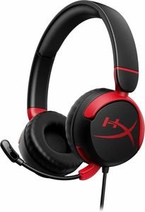 HYPERX CLOUD MINI GAMING HEADSET FOR NINTENDO SWITCH / PC / PS4 / PS5 / XBOX BLACK (7G8F4AA)
