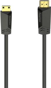 HAMA 205015 CABLE HDMI PLUG - MINI HDMI PLUG  1.5 M  3 STARS