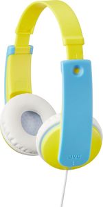 JVC HA-KD7 YELLOW & BLUE KID HEADPHONES