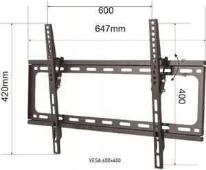 OSIO OSM-5834 TV WALL MOUNT BRACKET 32-70\'\'