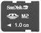 SANDISK 1GB MEMORY STICK MICRO M2