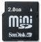 SANDISK 2GB SECURE DIGITAL MINI CARD