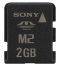 SONY MEMORY STICK MICRO MSA-2 GW 2GB WITH 2 A...