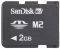 SANDISK 2GB MEMORY STICK MICRO M2