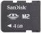 SANDISK 4GB MEMORY STICK MICRO M2