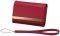 SONY HIGH- GRADE CARRY CASE RED IN GENUINE LE...