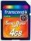 TRANSCEND 4GB TRANSCEND SECURE DIGITAL 133X TRANSCEND 4GB TRANSCEND SECURE DIGITAL 133X