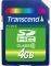 TRANSCEND 4GB SECURE DIGITAL HIGH CAPACITY CLASS 6