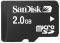 SANDISK 2GB MICRO SD