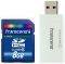 TRANSCEND 8GB SECURE DIGITAL HIGH CAPACITY CLASS 6 WITH READER
