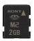 SONY MEMORY STICK MICRO 2GB