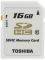 TOSHIBA 16GB SECURE DIGITAL HIGH CAPACITY CLASS 10