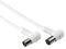 HAMA 43582 ANTENNA CABLE ANGLE WHITE 3M