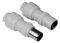 HAMA 43942 ANTENNA COAXIAL SET DOUBLE SHIELDE...